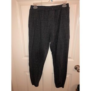 Gray joggers
